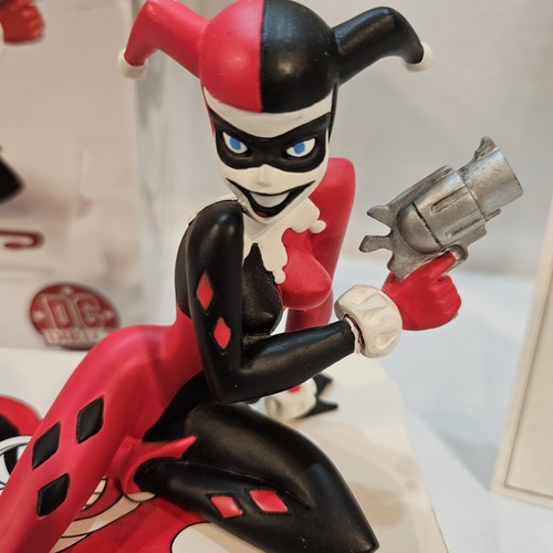 DC Direct Harley Quinn Card Statua Batman Serie Animata 1090/6000 - Leggi bene - Foto 3 di 17