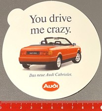 Audi Cabrio     alter Aufkleber/Sticker   (0703166)