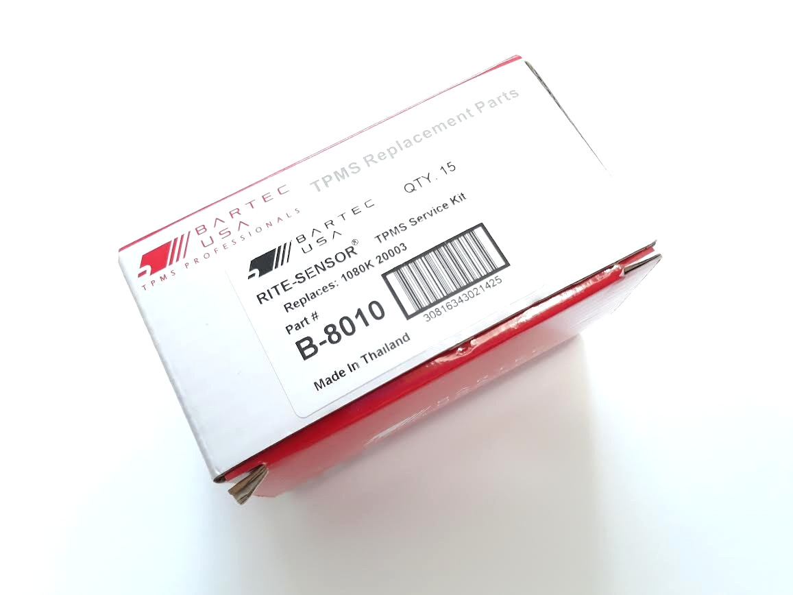 New Box Of 15 Bartec USA TPMS Service Kit B-8080 Replaces 1080K 20003