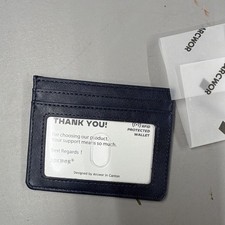 Arcwop Mens Blue RFID Blocking Slim Fold Wall...