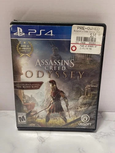 PS4 2017 Assassin’s Creed Odyssey:Mature Edition Paperwork Included.