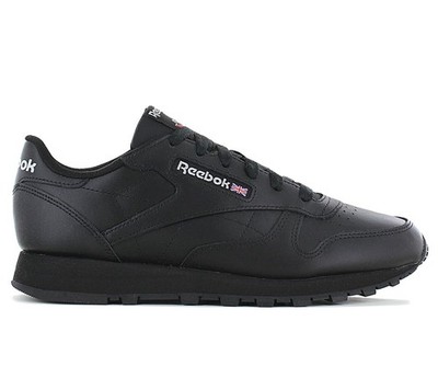 Reebok Classic Leather (W) - Damen Sneaker Schwarz Freizeit Schuhe 100008497 NEU