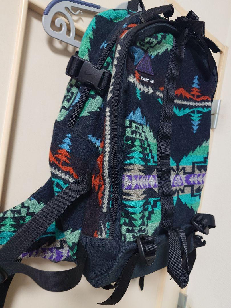 Nike Acg Pendleton Collaboration Backpack Karst40… - image 4