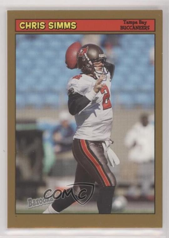 2005 Topps Bazooka Gold Chris Simms #115 0r81