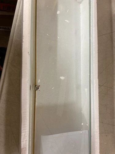 Signature Hardware 295797 Albury 19-5/8" Glass Bathroom Shelf - Polished Brass - Picture 2 of 2