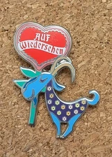 Disney Pin Goat Auf Wiedersehen It's a Small World Goodbye Collection 2019