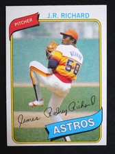 1980 TOPPS J.R. Richard #50 NM-MT