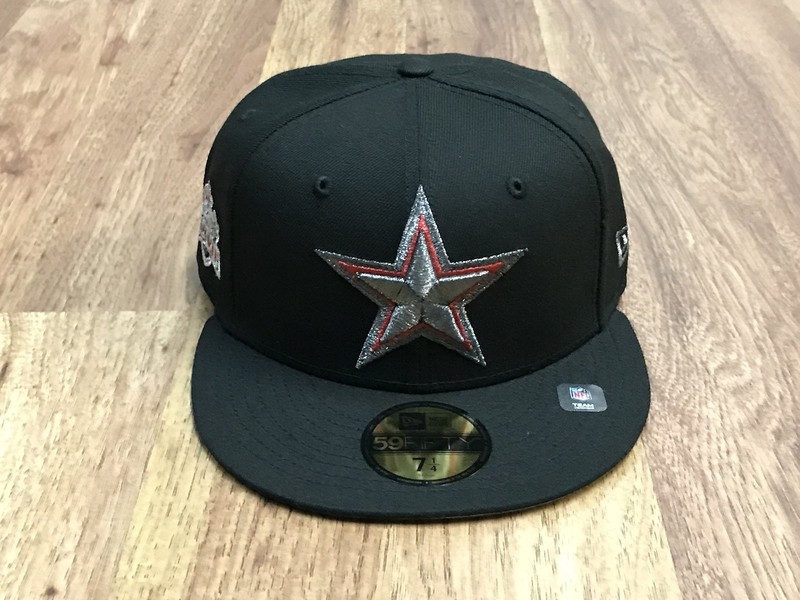 MENS 7 1/4 - NEW New Era NFL Dallas Cowboys Football Cap Hat Super Bowl XLVII