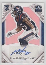 2015 Crown Royale Rookie Signature Retail Pink 6/10 Benardrick McKinney Auto 2u3