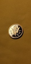 1976 Barbados One Cent Gem Proof Coin Idbn1.