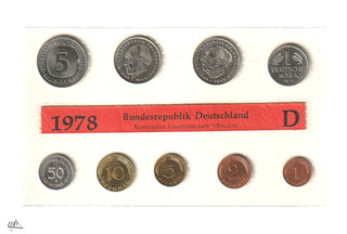 BRD D Mark KMS 1978 D STGL 613