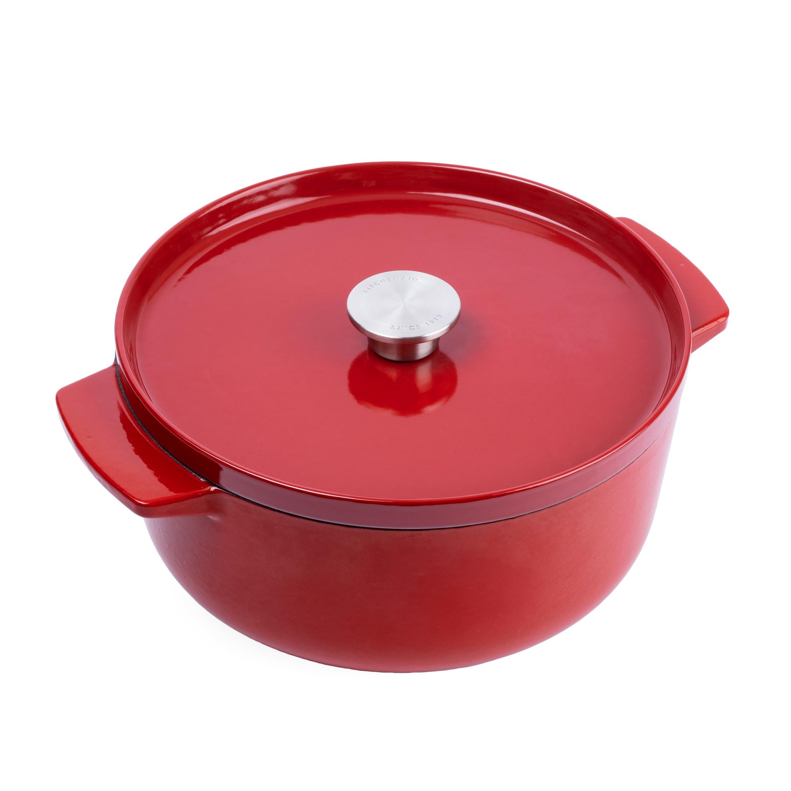 KitchenAid CC006060-001 Brter mit Deckel Rund 52L 26cm Rot Topf 52490₽