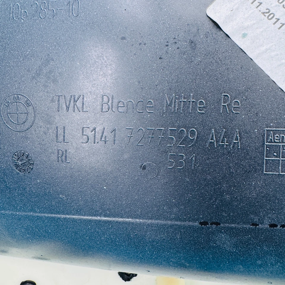 Panel de puerta interior delantero derecho BMW 650i 2012-2017 OEM 51417277529 negro napa Foto 3 de 4