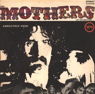 The Mothers Of Invention - Absolutely Free GER LP 1967 FOC (VG/VG-) .´