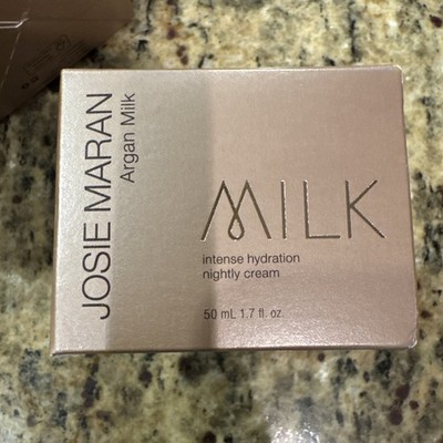 Josie Maran Argan Milk Intense Hydration Nightly Cream 1.7 oz  50 ml  NEW IN BOX