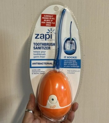 NEW UV Dental Toothbrush Sanitizer VIOLIGHT Orange Smile Zapi Antibacterial￼