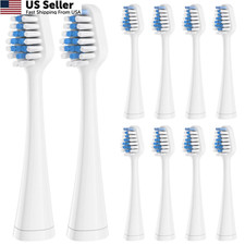 Replacement Toothbrush Heads for Waterpik Complete Care 5.0 9.0 AquaSonic 10ct