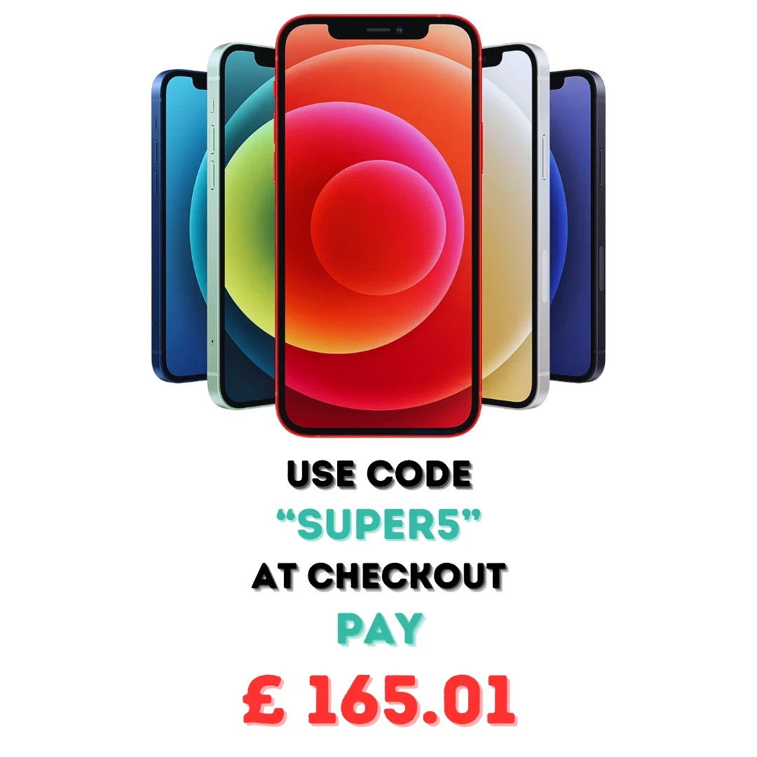 Apple iPhone 12 Mini 5G 128GB All Colours Unlocked Smartphone A