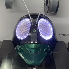 Kamen Rider First Generation Helmet Mask Model Can Shine and Wear 3D Printing