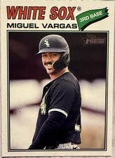 2026 Topps Heritage SP Miguel Vargas #61