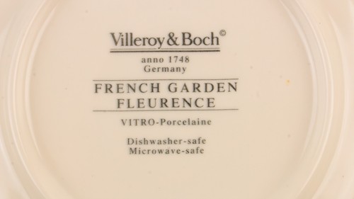 7 Villeroy & Boch French Garden Fleurence 5.75" Saucers for 7oz Tea Cup - Picture 5 of 5