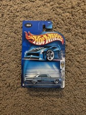 Hot Wheels 1964 Chevy Impala #004 2004 First Editions B3530 HW 4/100 Light Blue