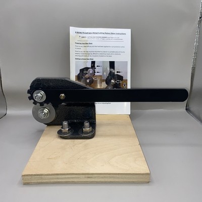 Mini Sheet Metal Hand Lever Cutting Shear Throat-less 2  Blade Mounted #89246