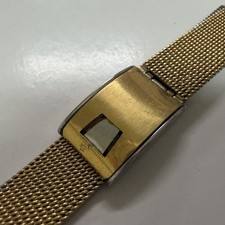 Genuine OMEGA GP Stainless Steel Mesh Bracelet 10mm Women's 6019 Band