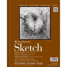 Strathmore 400 Series Sketch Pad 9x12" 50 Sheets