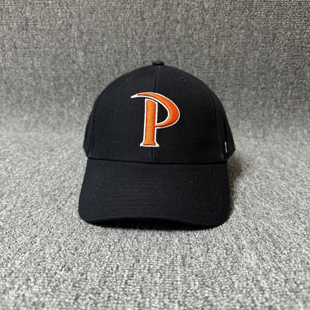'47 Brand Pepperdine Waves NCAA Black Dad Hat Hook and Loop Cap