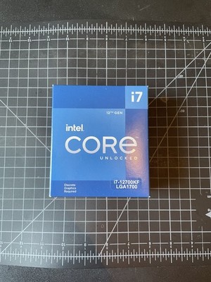 **SEALED BRAND NEW** Intel Core i7-12700KF CPU 12 (8P+4E) Cores up to 5.0 GHz