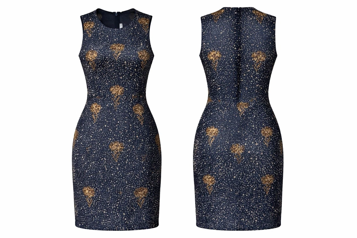 Embroidered Stars Dresses for Women for sale | eBay