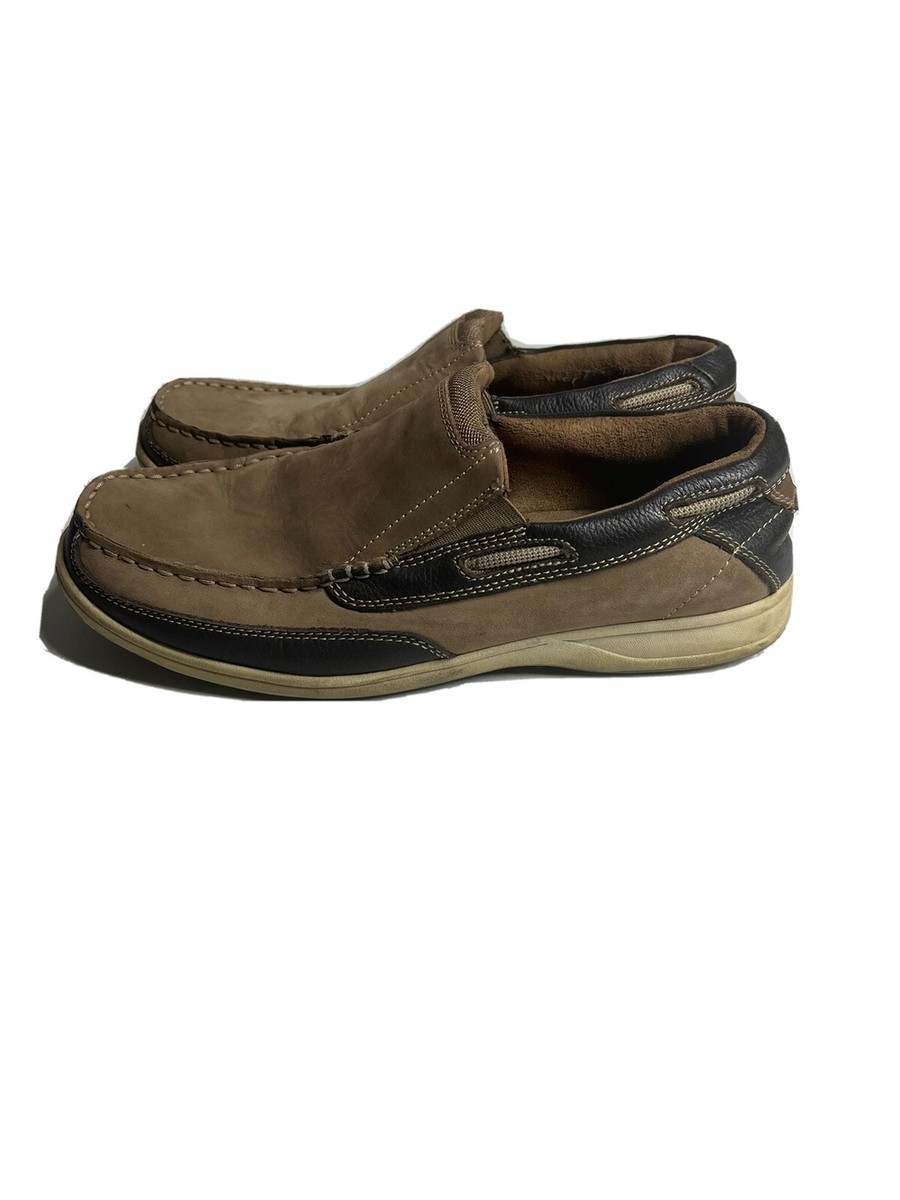 Florsheim Great Lakes Moc Toe Slip On Brown Men display picture 1