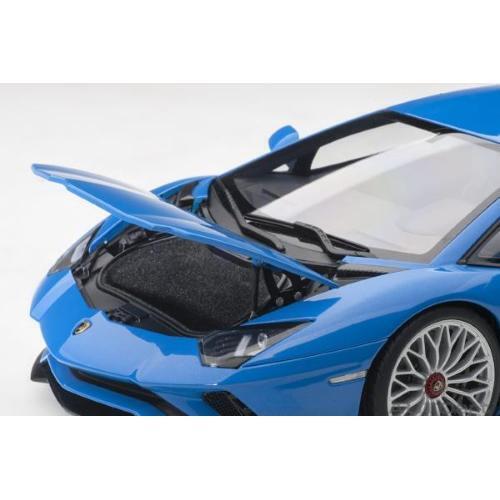 1:18 AUTOART Lamborghini Aventador S 2017 Blue Nila AA79134 Model - Picture 3 of 11