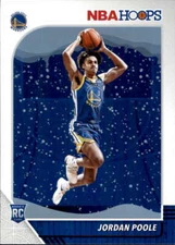 2019-20 Panini Hoops Winter #223 Jordan Poole Golden State Warriors