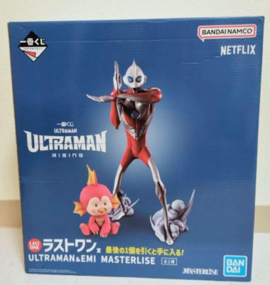 BANDAI Ichiban Kuji ULTRAMAN: RISING LAST ONE  prize ULTRAMAN＆EMI Figure japan