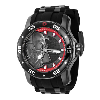 Invicta Star Wars Darth Vader Men's Watch - 48mm, Black, Gunmetal (40358)