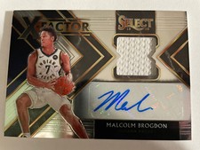 2019-20 Panini Select X-Factor Memorabilia Signatures /199 Malcolm Brogdon Auto