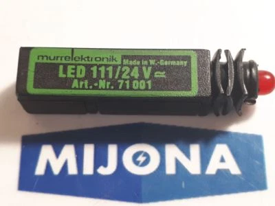 Murrelektronik LED-Anzeigebaustein LED 111/24V 71001 (new old stock) - Bild 1 von 2