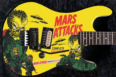 Guitar Skin Axe Wrap Reskin Bass Reface Electric Art Cover DIY