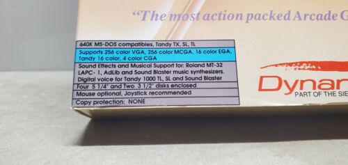 STELLAR 7 PC MS-DOS gioco floppy disk 3,5" scatola originale manuale 1990 completo - Foto 10 di 12