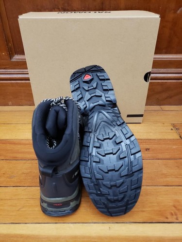NEW - Salomon Quest 4 GTX (Style#L41292500) Color: Olive Size: 10.5 - Picture 4 of 5