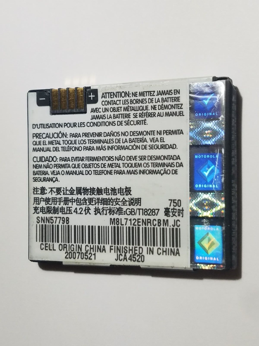 Motorola BC50 / 77865 / SNN5779B Accu 750 MAh 123accu Huismerk I3444 Motorola BC50 / 77865 / SNN5779B Accu 750 MAh 123accu Huismerk I3444