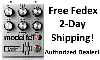 New Electronic Audio Experiments Model feT V3.8 Preamp Guitar Effects Pedal