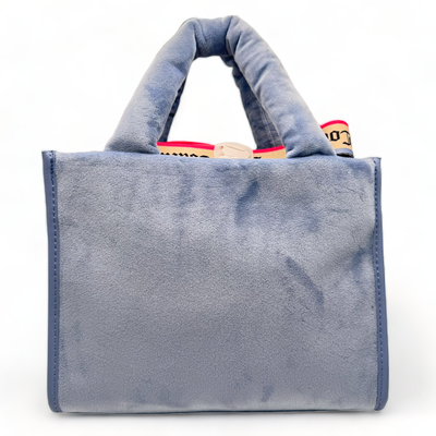 juicy couture blue fluffy bag