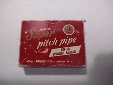 Vintage Wm. Kratt Co. Super Pitch Pipe SP. Guitar Tuner SN-10 