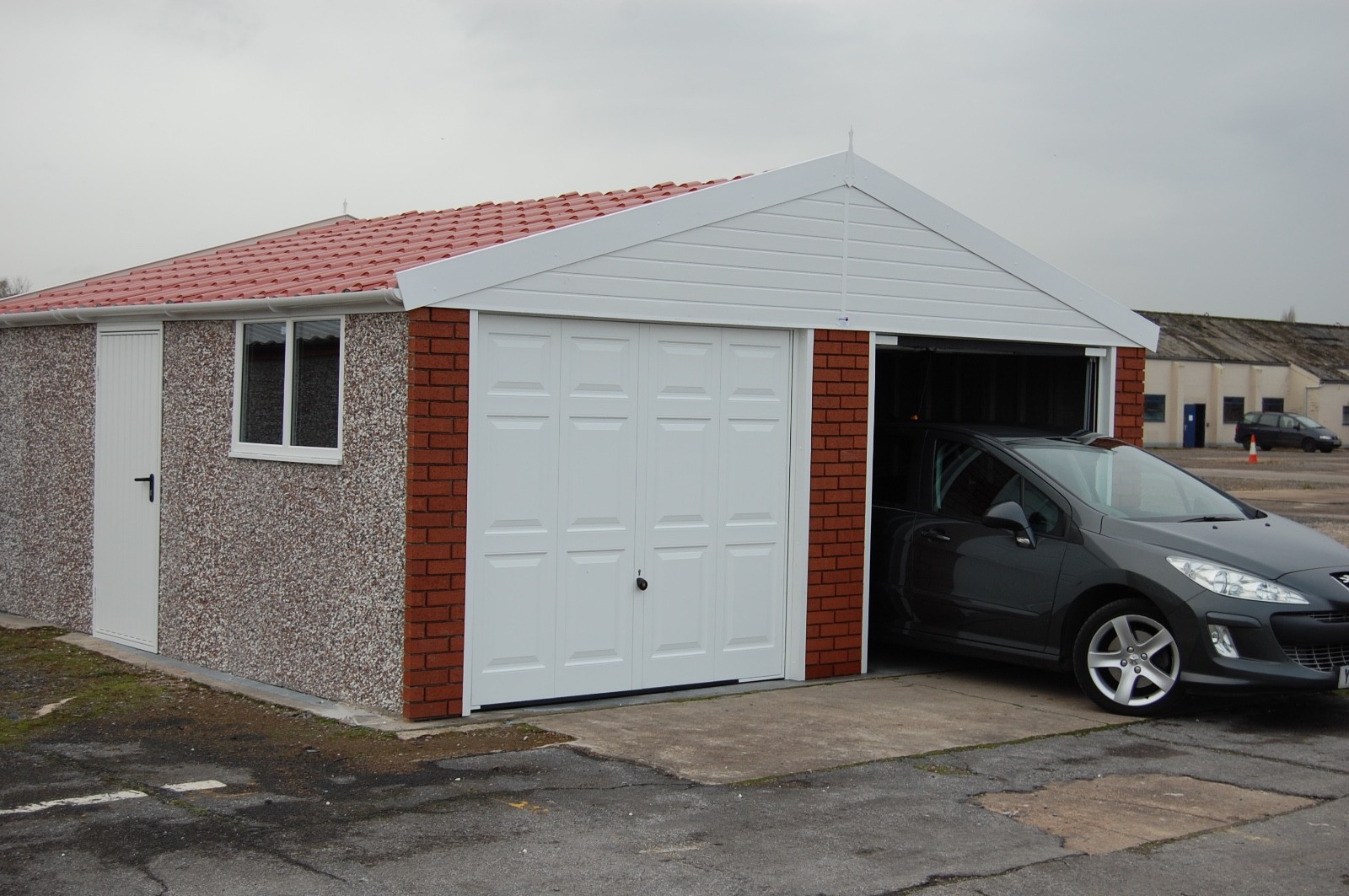 APEX MONARCH DOUBLE CONCRETE GARAGE OUR MOST PRESTIGIOUS GARAGE eBay