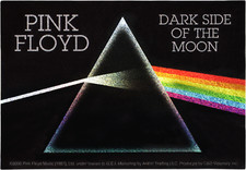 Sticker - Pink Floyd Dark Side Moon Rock Music Band GLITTERY FOIL 5" Decal 5865
