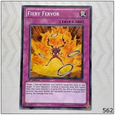 Fiery Fervor - PHSW-EN064 - Common 1st Edition Yugioh