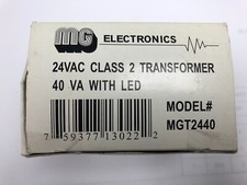 Mg Electronics 24vac Class 2 Transformer - Model #mgt2440